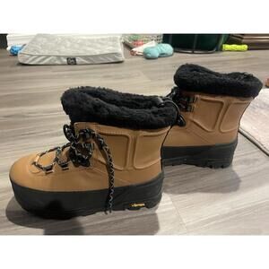 UGG Arctic Grip Shasta Mid Rubber Sole Boots 1145311 Chestnut Women US 7 10/23